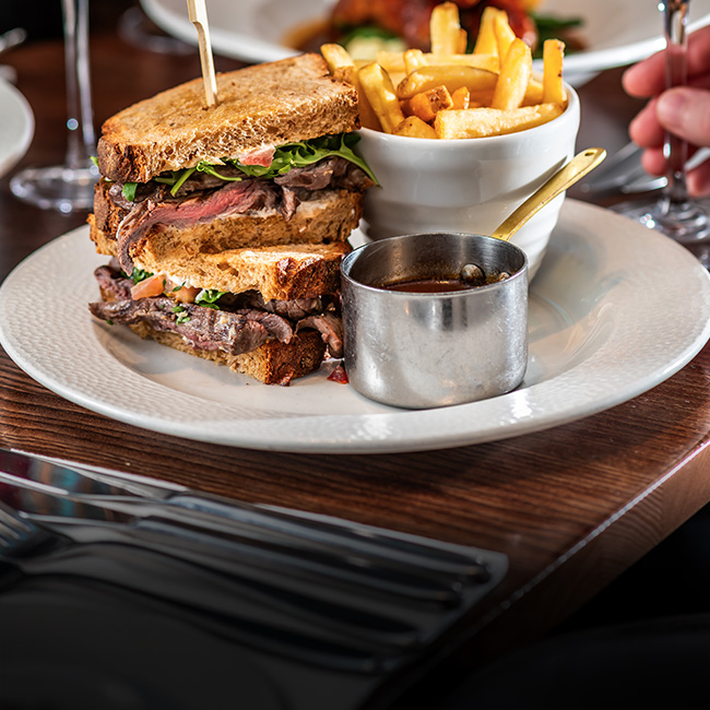 Brunch menu at The Horseshoes