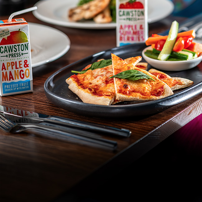 Children's menu at The Horseshoes