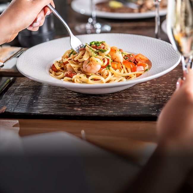 Dessert menu at The Horseshoes