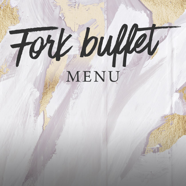 Fork buffet menu at The Horseshoes