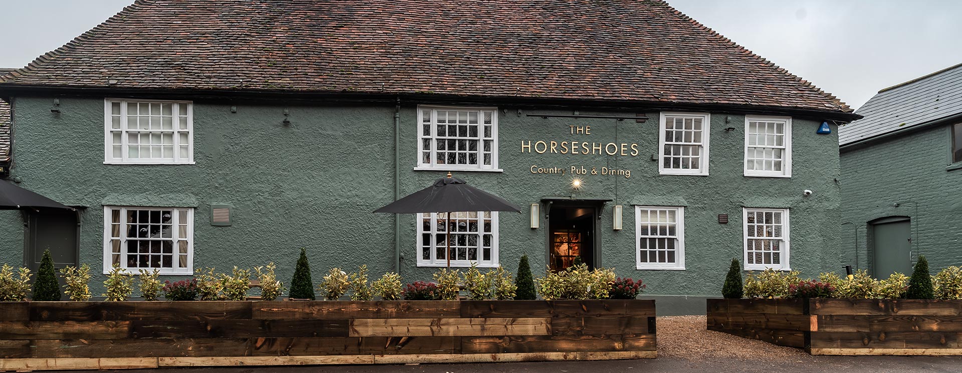 The Horseshoes Pub & Restaurant in East Farleigh, Kent